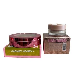 Jeffree Star Supreme Highlighting Powder Money Honey Eye Gloss Blunt Of Diamond